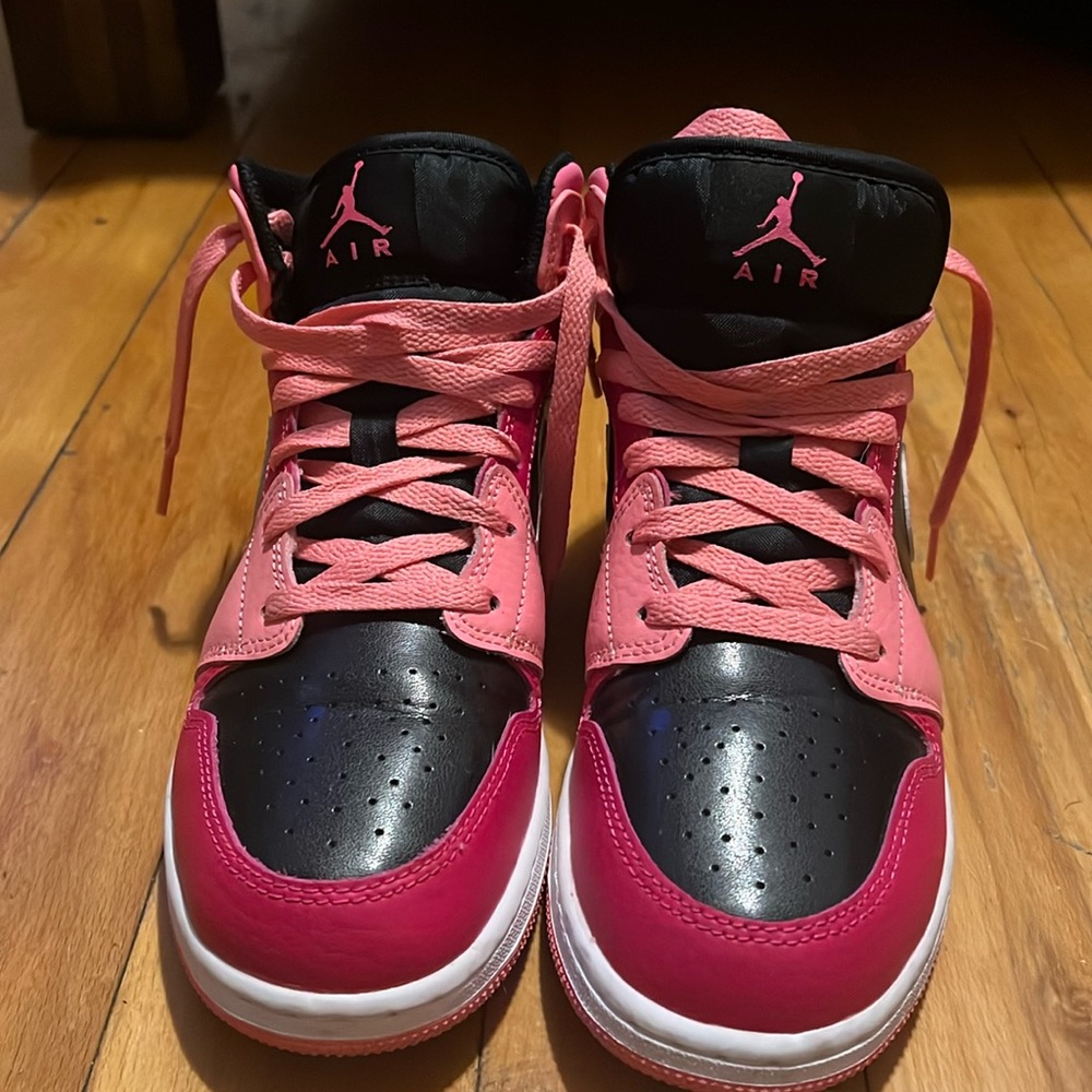 Jordan Mid Gs Coral 6s Pink Size